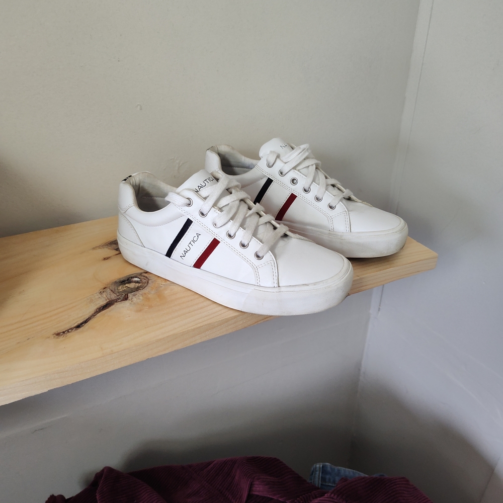 Nautica Woman's White Sneakers